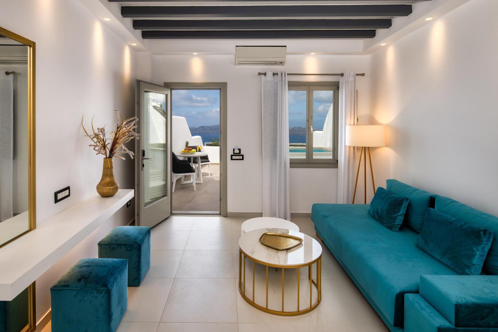 Aura Suites Firostefani Ngoại thất bức ảnh
