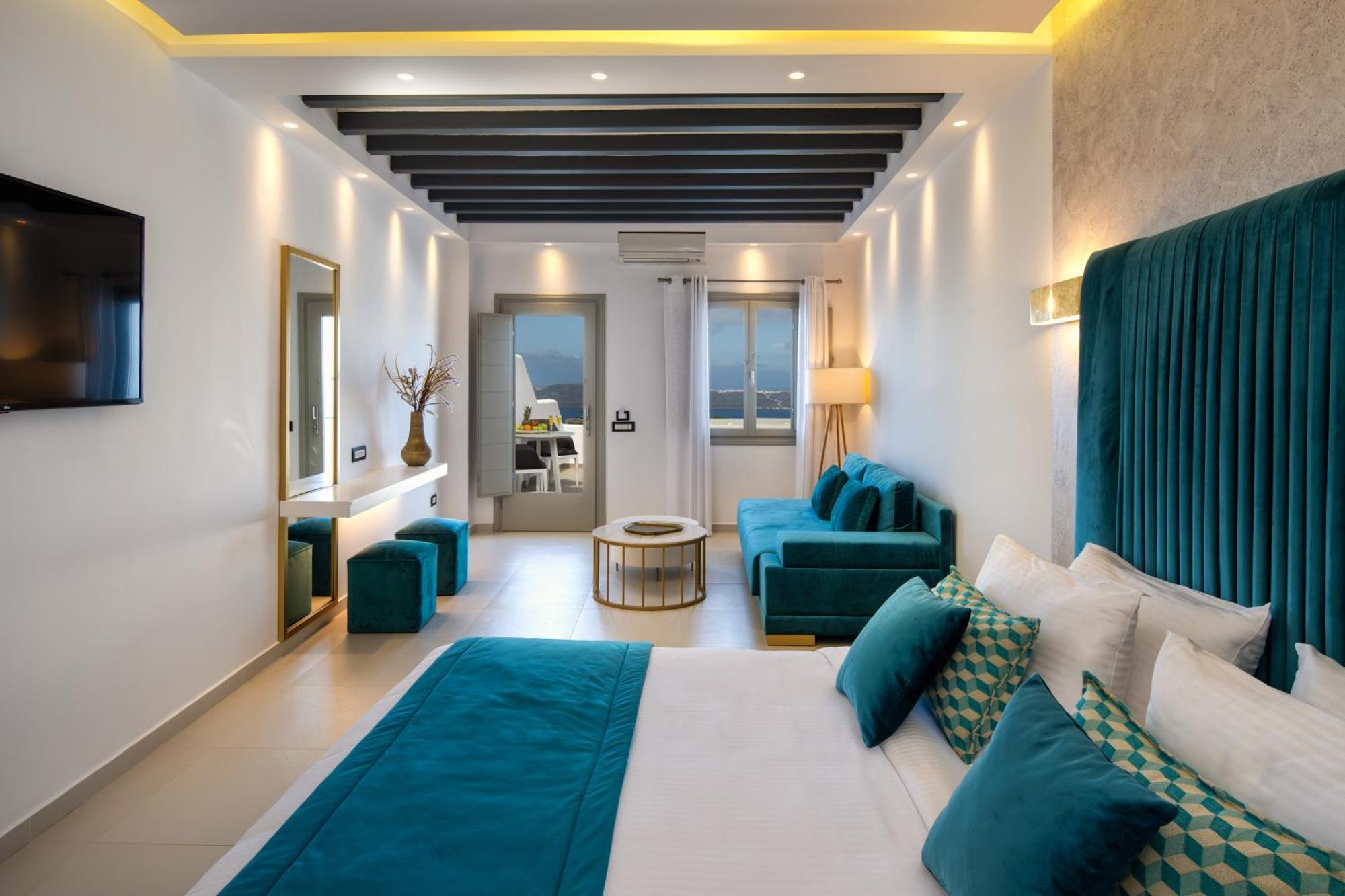 Aura Suites Firostefani Ngoại thất bức ảnh