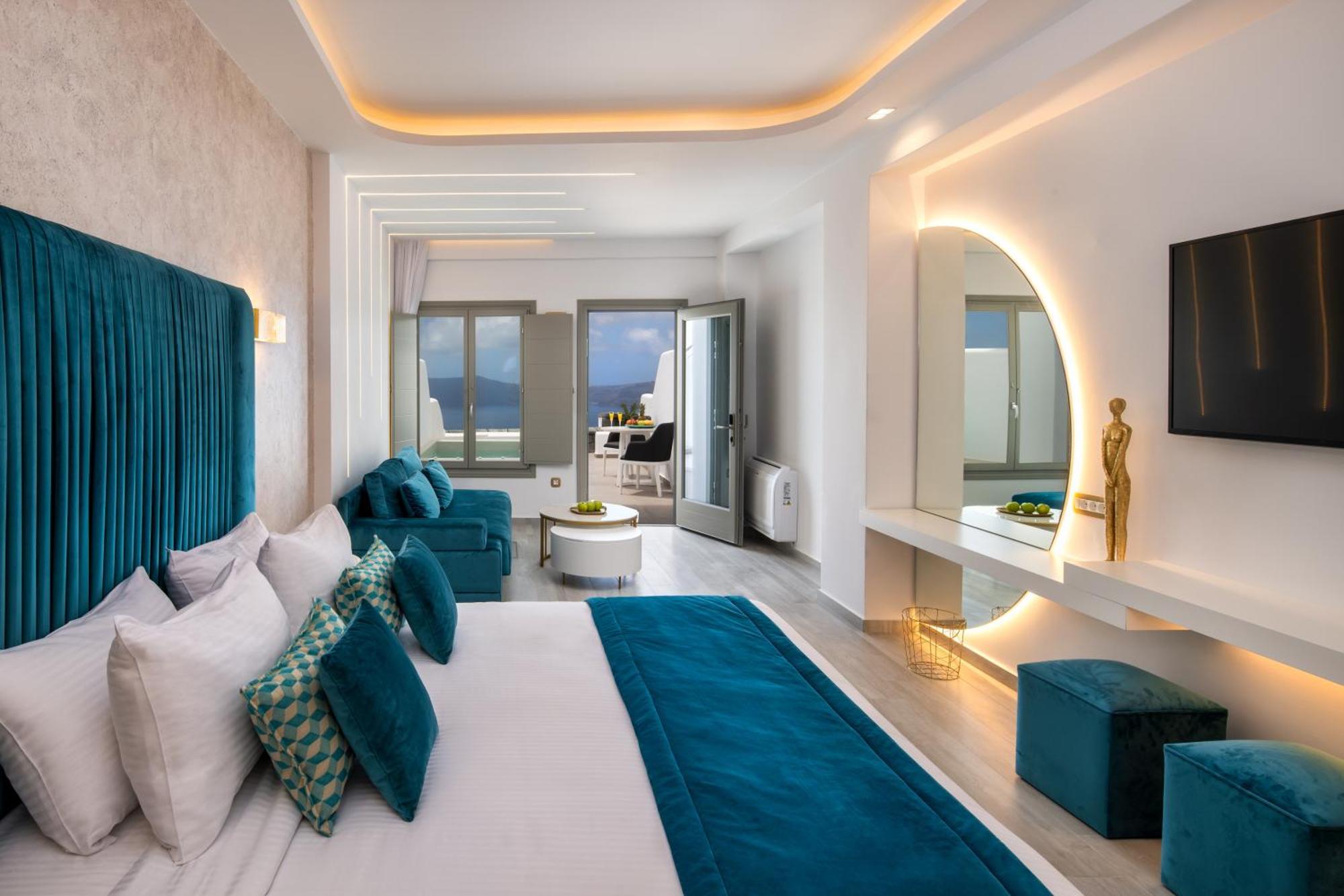 Aura Suites Firostefani Ngoại thất bức ảnh